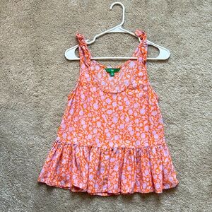 Dip Tank Top Blouse